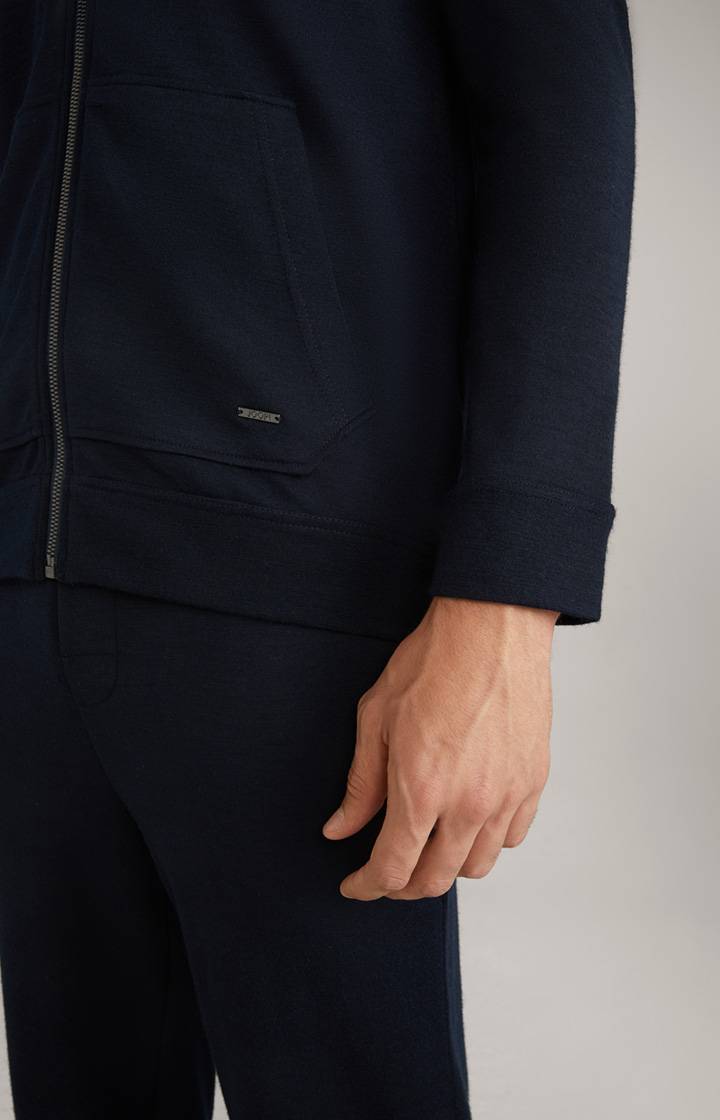 Joop Loungewear Sweatjacke in Dark Blue Kauf eins, bekomm eins gratis