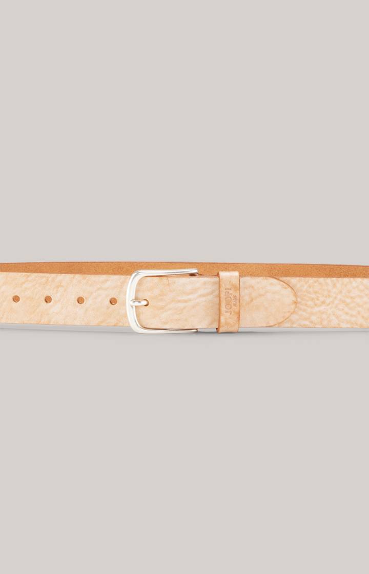 Joop Ledergürtel in Beige Kostenloser Versand