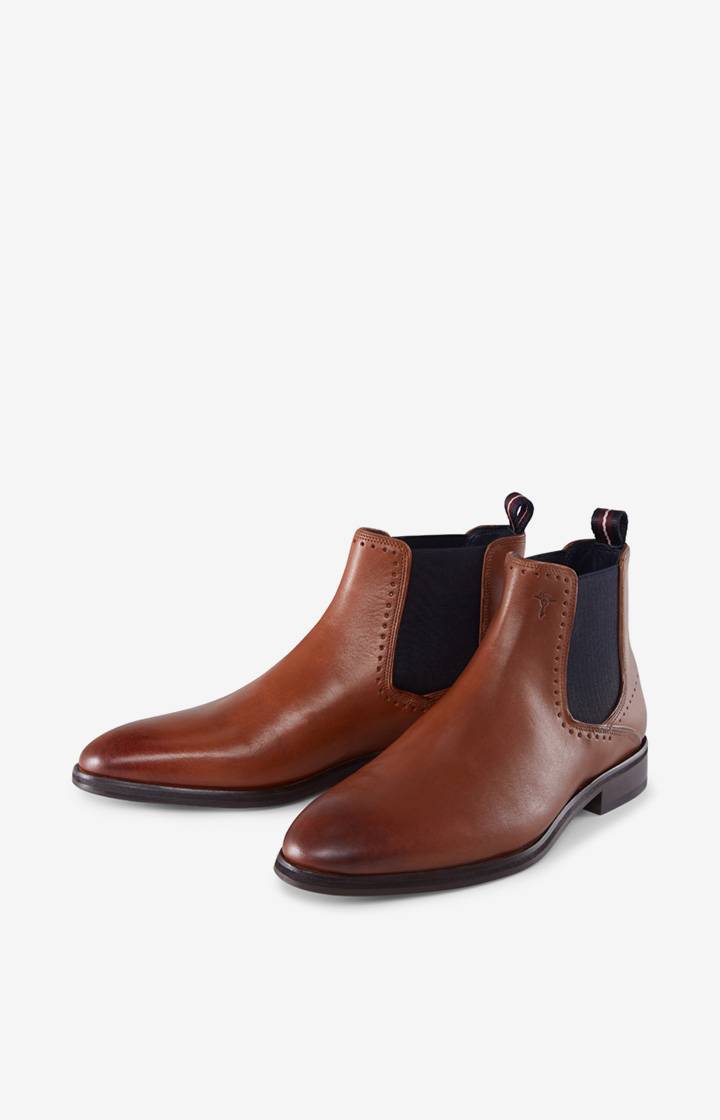 Joop Chelsea Boots Kleitos in Cognac Preisnachlass