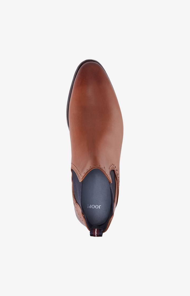 Joop Chelsea Boots Kleitos in Cognac Preisnachlass