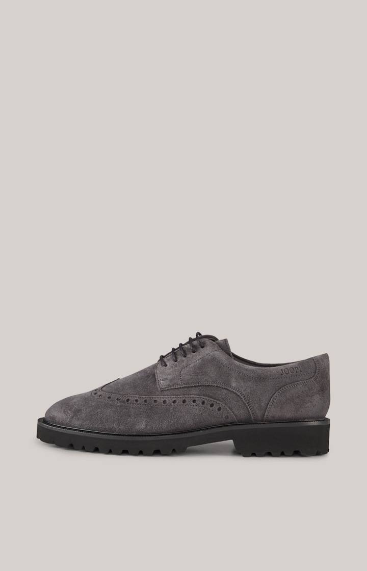 Joop Brogue Lace-up Velluto New Danilo in Dunkelgrau Osterangebot