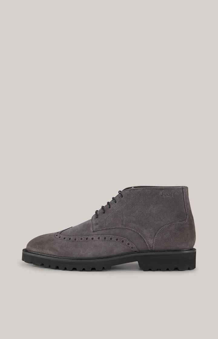 Joop Low Boots Velluto New Danilo in Dunkelgrau Muttertagsangebot