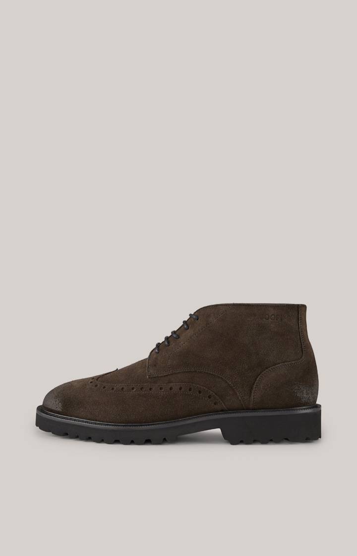 Joop Low Boots Velluto New Danilo in Dunkelbraun Valentinstagsangebot