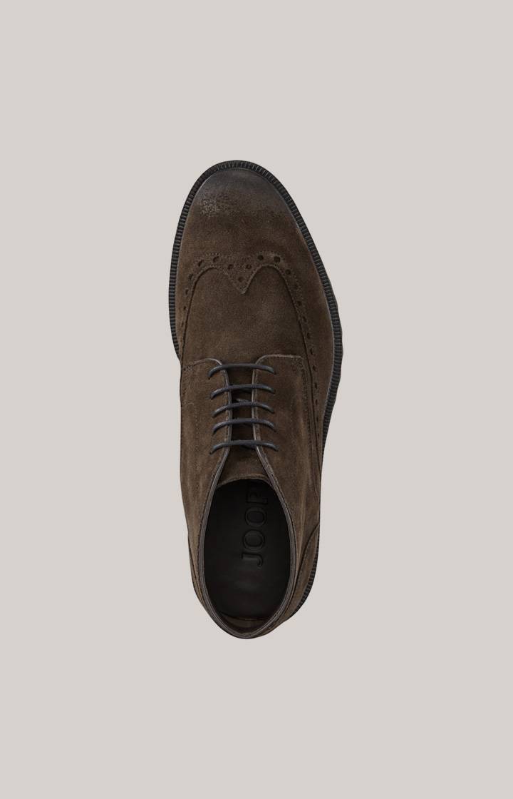 Joop Low Boots Velluto New Danilo in Dunkelbraun Valentinstagsangebot