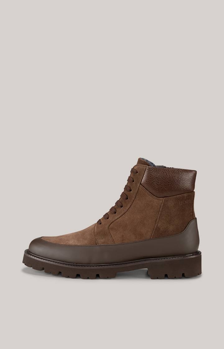 Joop Boots Hektor Velluto Misto in Braun Große Rabatte