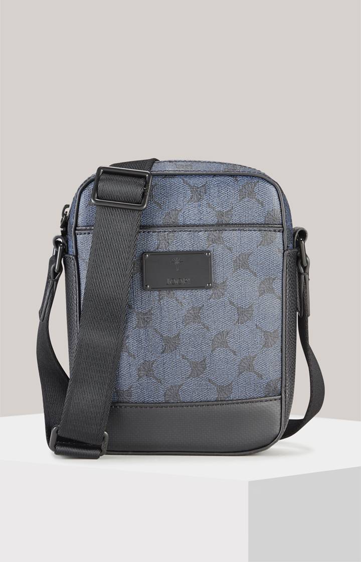 Joop Schultertasche Mazzolino Rafael in Dunkelblau gemustert Tägliche Deals