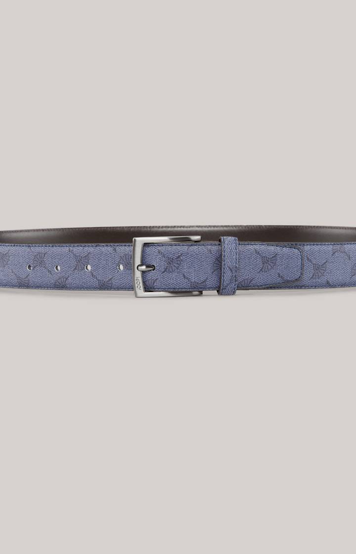 Joop Cornflower-Ledergürtel in Blau gemustert Sonderangebot der Fabrik