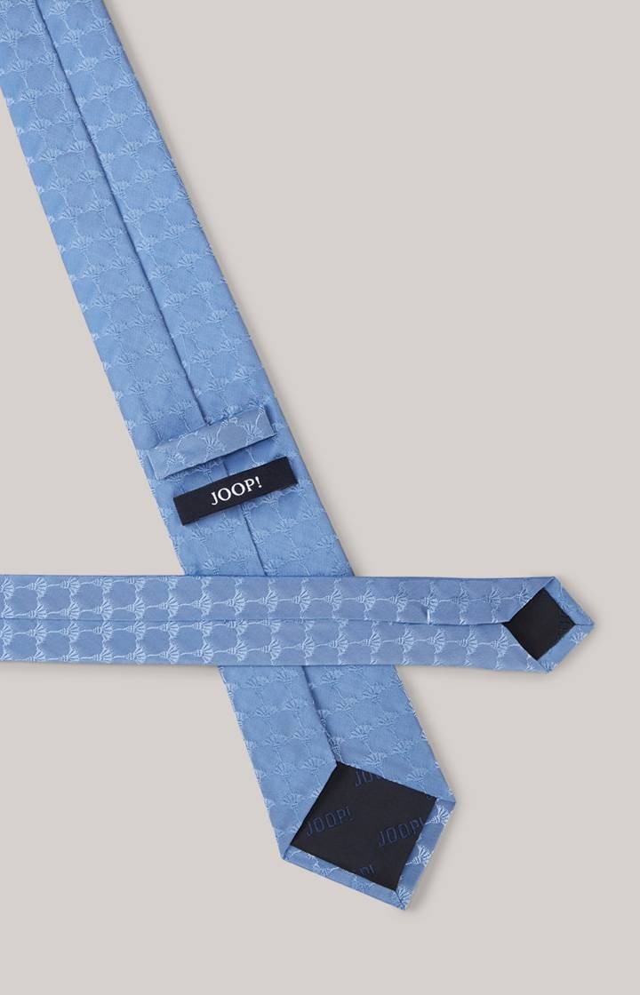 Joop Cornflower Seiden-Krawatte in Hellblau gemustert Online Shopping