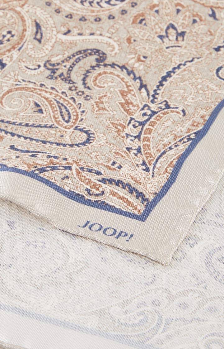 Joop Seiden-Einstecktuch in Beige/Navy Preisnachlass