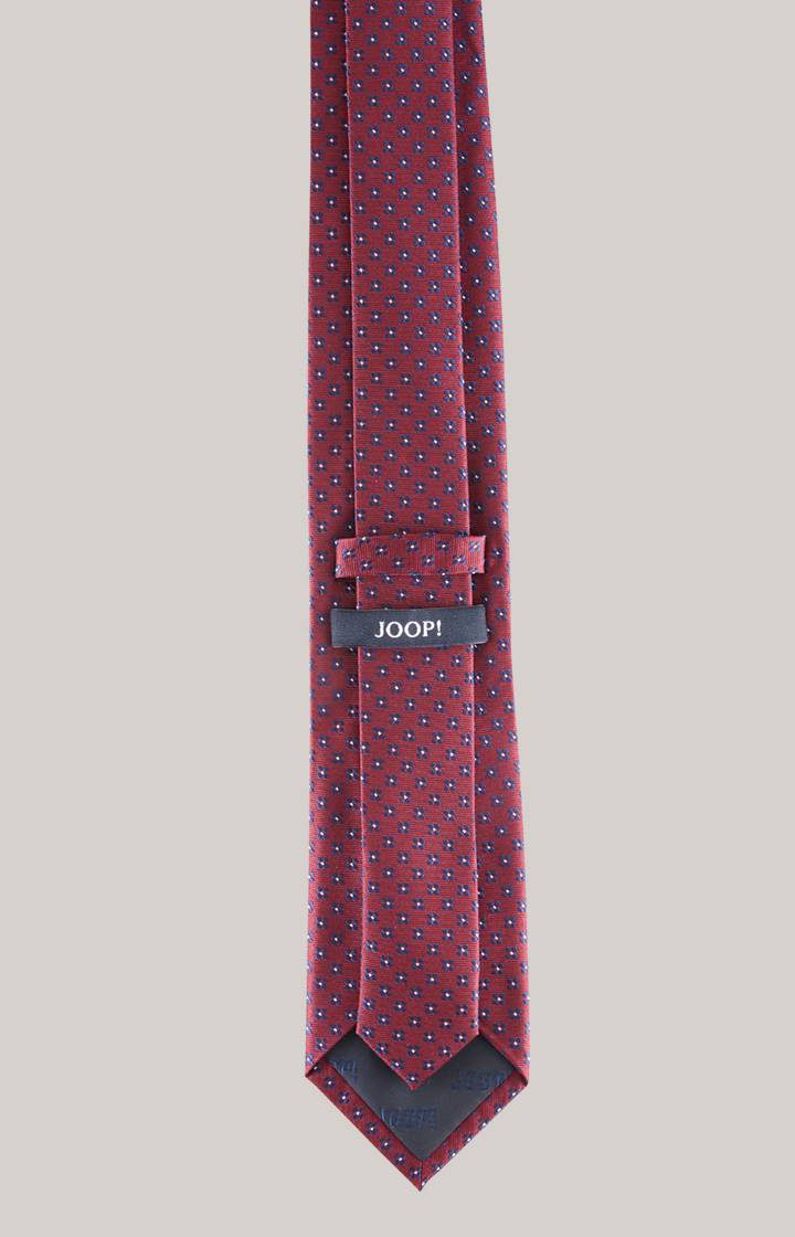 Joop Seidenkrawatte in Dunkelrot gemustert Blitzangebot