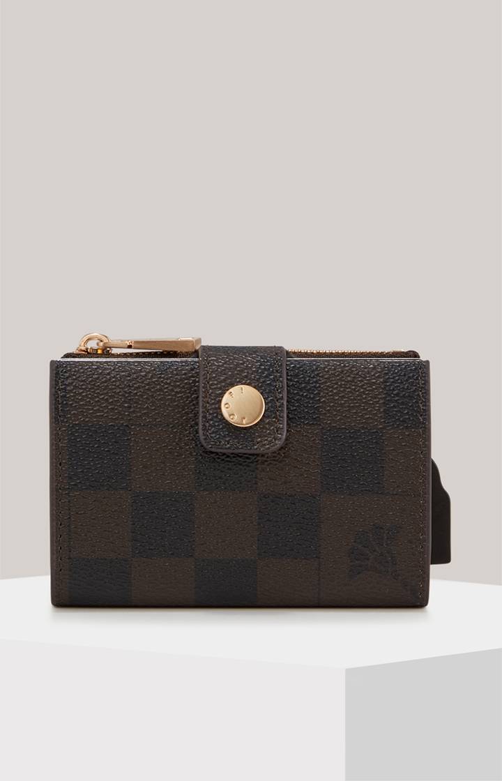 Joop Karten-Etui Cortina Piazza C-Four in Dunkelbraun Super Rabatt