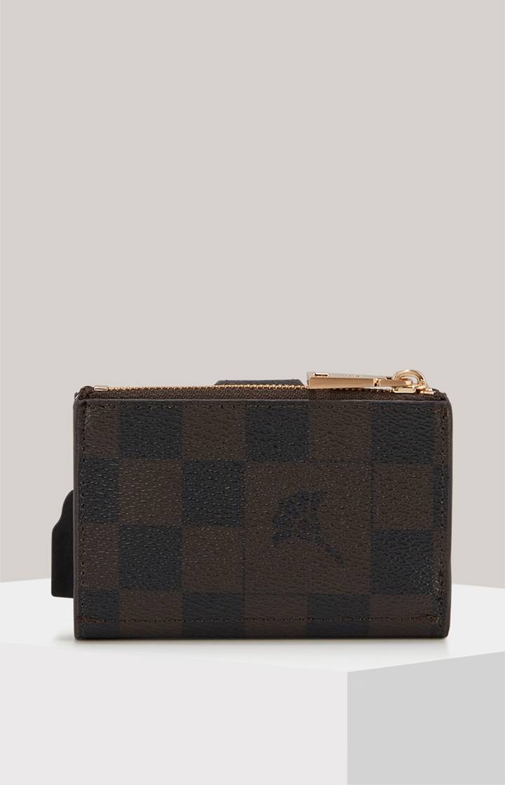 Joop Karten-Etui Cortina Piazza C-Four in Dunkelbraun Super Rabatt