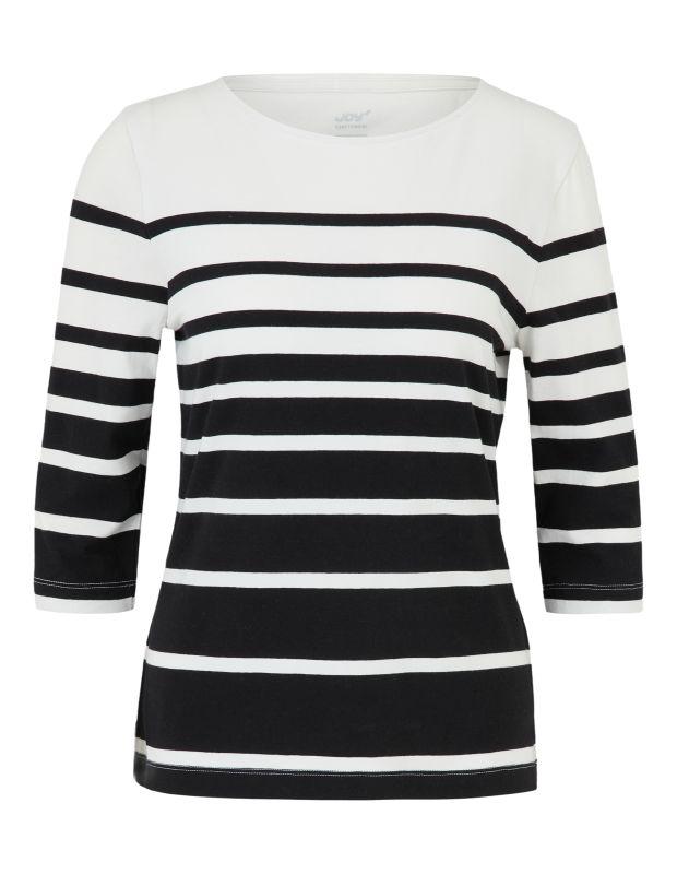 Joy Sportswear 3/4-Arm-Shirt LISA Shirt mit zweifarbigem Ringeldesign Neueste Mode