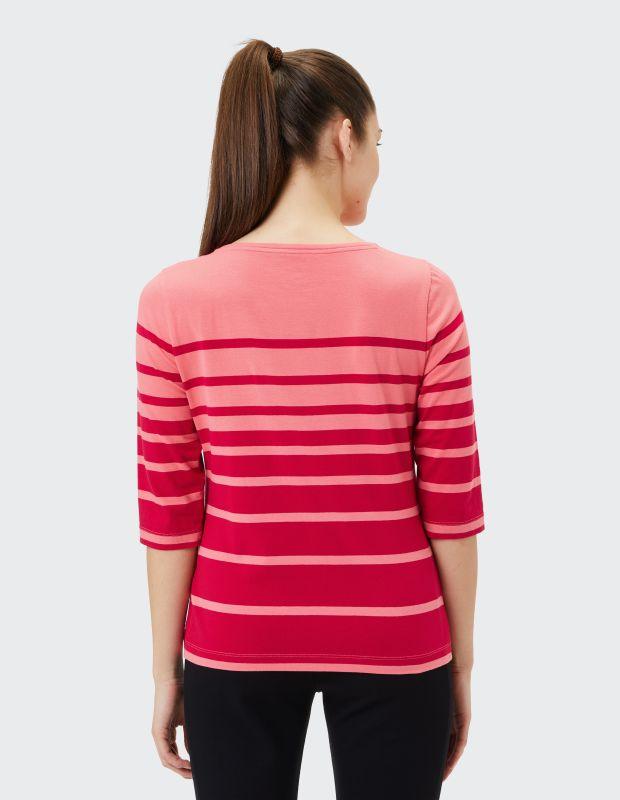 Joy Sportswear 3/4-Arm-Shirt LISA Shirt mit zweifarbigem Ringeldesign Blitzangebot