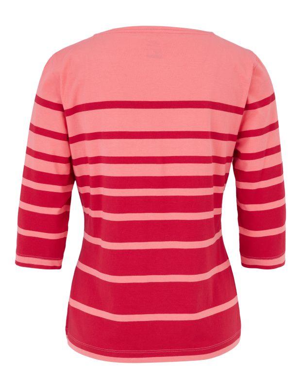 Joy Sportswear 3/4-Arm-Shirt LISA Shirt mit zweifarbigem Ringeldesign Blitzangebot