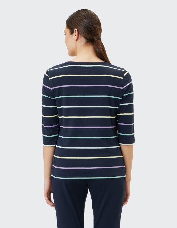 Joy Sportswear 3/4-Arm-Shirt VIOLETTA Buntes Ringelshirt JETZT KAUFEN
