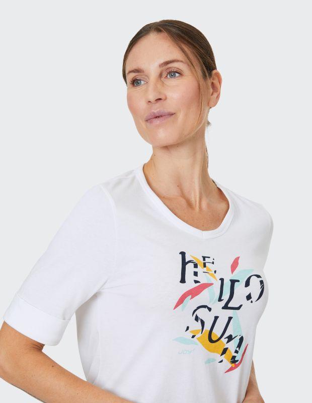 Joy Sportswear T-Shirt MARA T-Shirt mit grafischem Schriftdruck Muttertagsangebot