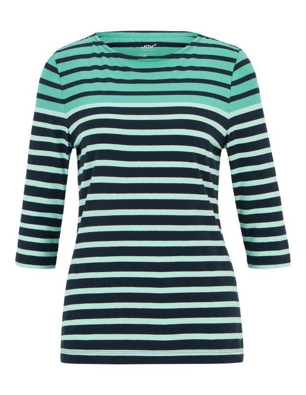 Joy Sportswear 3/4-Arm-Shirt CELIA T-Shirt mit feinem Ringeldessign Vatertagsangebot