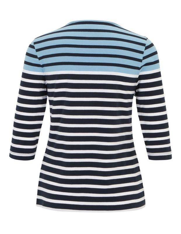 Joy Sportswear 3/4-Arm-Shirt CELIA T-Shirt mit feinem Ringeldessign Online Outlet