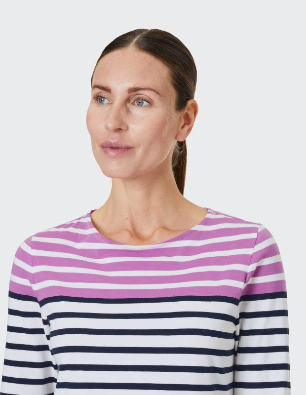 Joy Sportswear 3/4-Arm-Shirt CELIA T-Shirt mit feinem Ringeldessign Zeitlich begrenztes Angebot