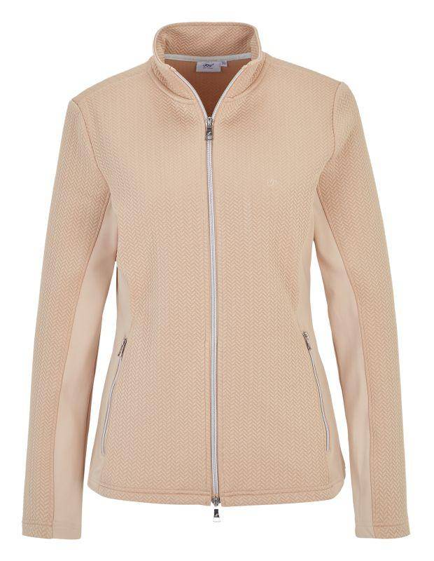 Joy Sportswear Sportjacke WIEBKE Sportive Jacke mit Zick-Zack-Struktur Super Sparpreis