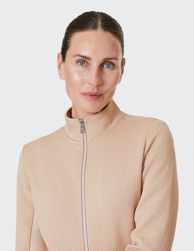 Joy Sportswear Sportjacke WIEBKE Sportive Jacke mit Zick-Zack-Struktur Super Sparpreis