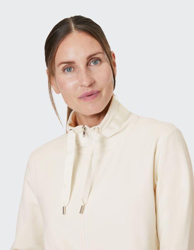 Joy Sportswear Freizeitjacke FABIENNE Sweatjacke mit dekorativem Stehkragen Wochenangebot