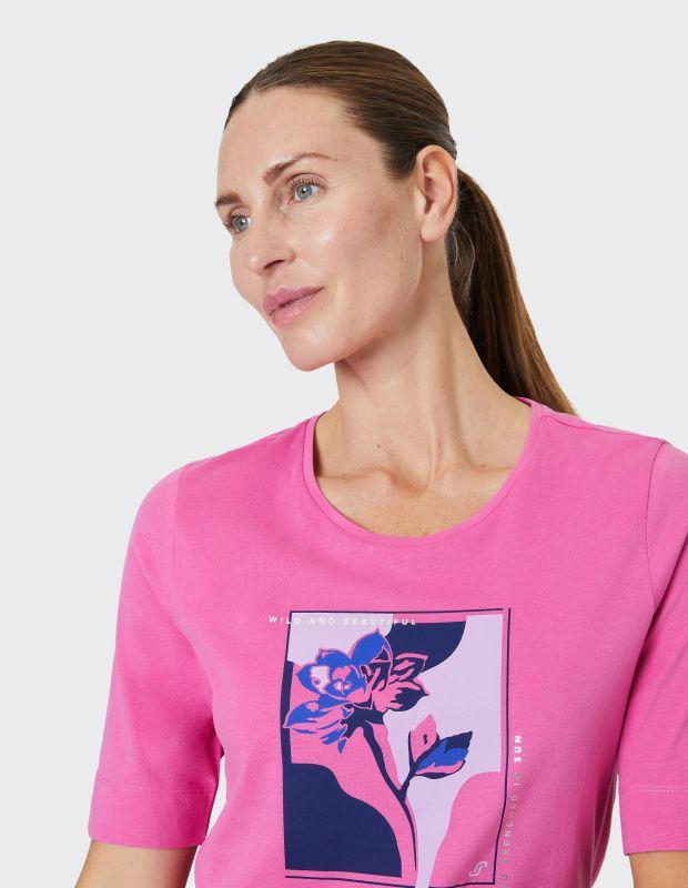 Joy Sportswear T-Shirt SABRINA T-Shirt mit floralem Grafikprint Letzter Tag