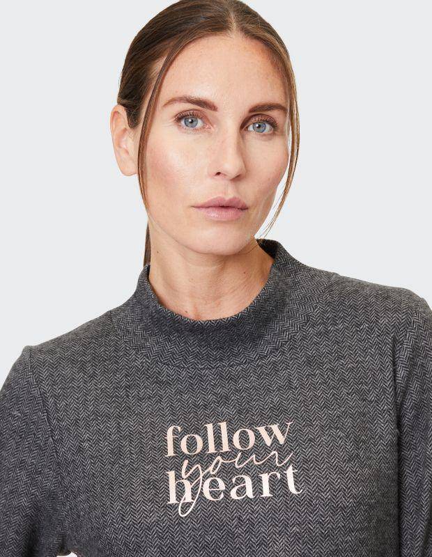 Joy Sportswear Sweatshirt GLORIA Sweatshirt aus softem Jacquardstrick Verkauf