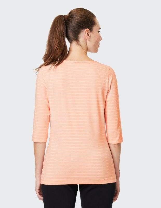 Joy Sportswear 3/4-Arm Shirt LOTTE 3/4-Arm Shirt mit modernem Ringel-Design Schlussverkauf