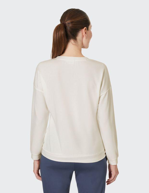 Joy Sportswear Sweatshirt RIKE Softes Sweatshirt mit Glanz Paspel Fabrikpreis