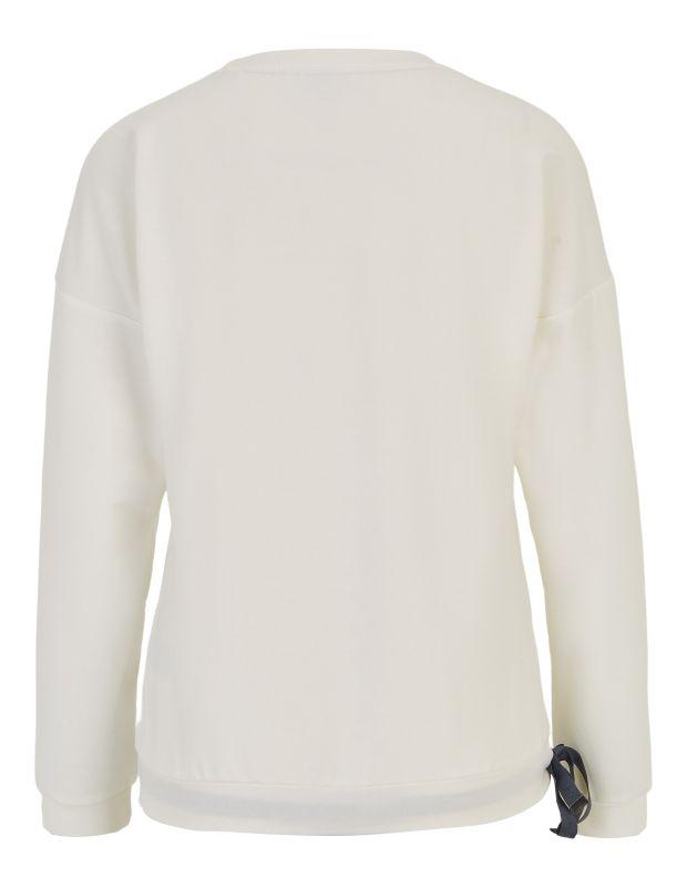 Joy Sportswear Sweatshirt RIKE Softes Sweatshirt mit Glanz Paspel Fabrikpreis