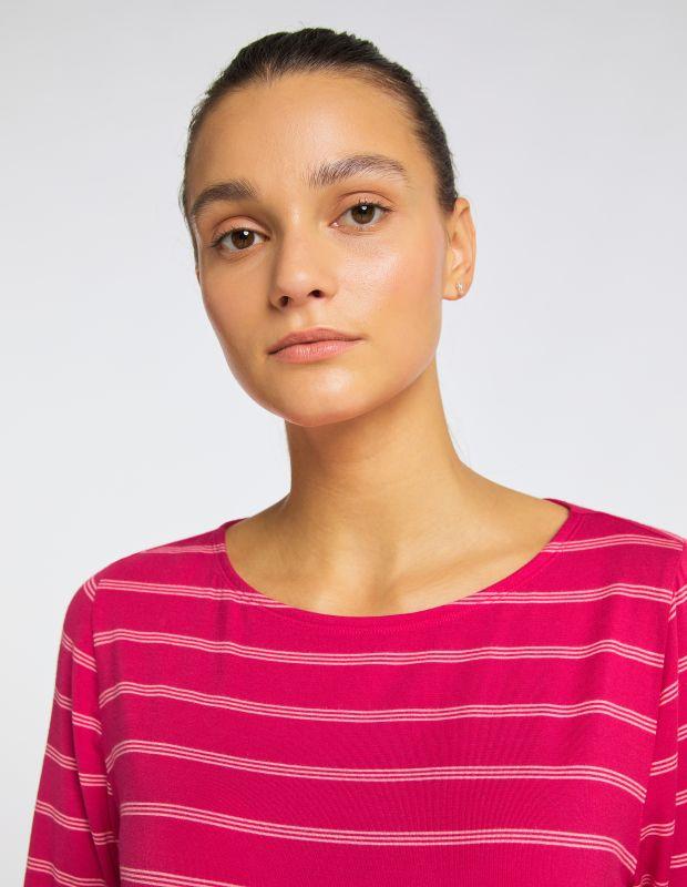 Joy Sportswear 3/4-Arm-Shirt AMIRA 3/4-Arm-Shirt im lässigen Streifenlook Neuheiten
