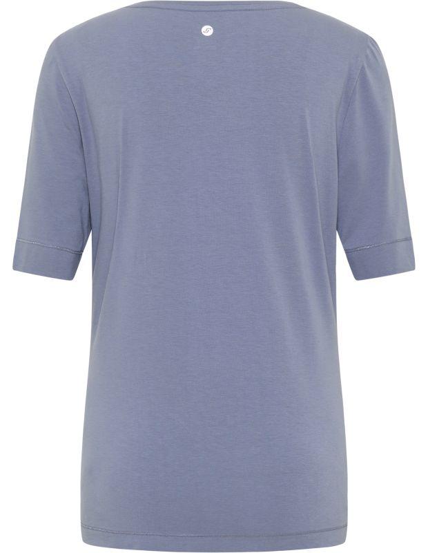 Joy Sportswear T-Shirt TAMY T-Shirt mit modernem Schrift-Print Räumungsverkauf