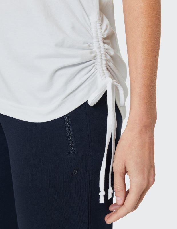 Joy Sportswear T-Shirt TALIDA T-Shirt mit seitlicher Raffung Nur für heute