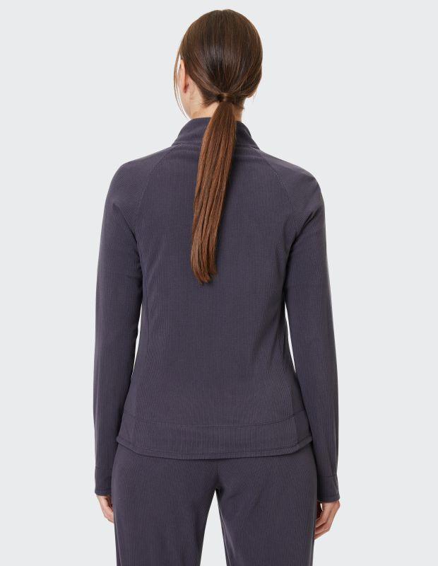 Joy Sportswear Fleecejacke JOSY Feminine Fleecejacke aus Rippfleece Vierteljährliche Förderung