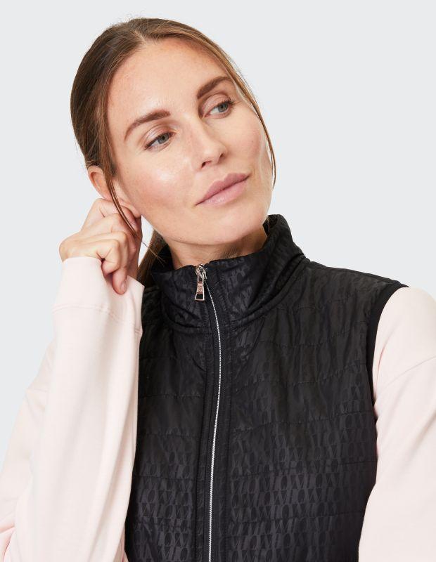 Joy Sportswear Weste XENIA Hybrid Weste mit grafischem Allover-Print Black Friday Preise