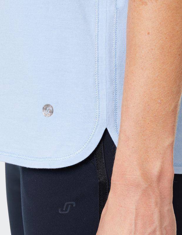 Joy Sportswear T-Shirt LUZIE Lockeres Shirt mit floralem Front-Print Rabatte dieses Monats