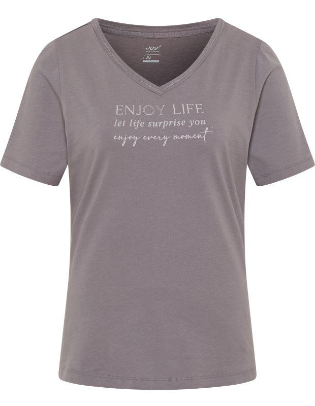 Joy Sportswear T-Shirt JIL Stilvolles T-Shirt mit abgerundetem Saum Flash Sale