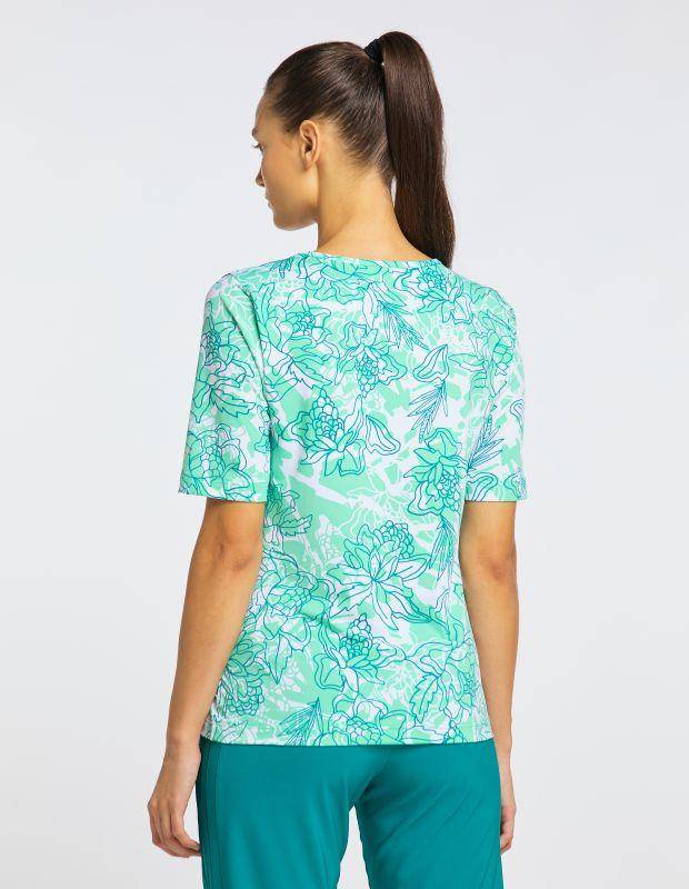 Joy Sportswear T-Shirt JOLA Sportliches T-Shirt mit floralem Druckmuster Exklusivangebot