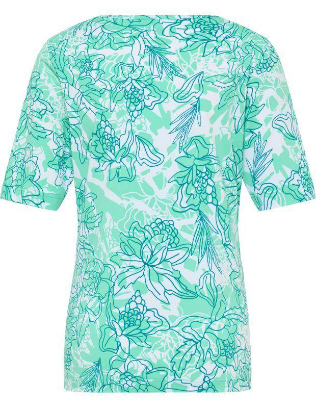 Joy Sportswear T-Shirt JOLA Sportliches T-Shirt mit floralem Druckmuster Exklusivangebot