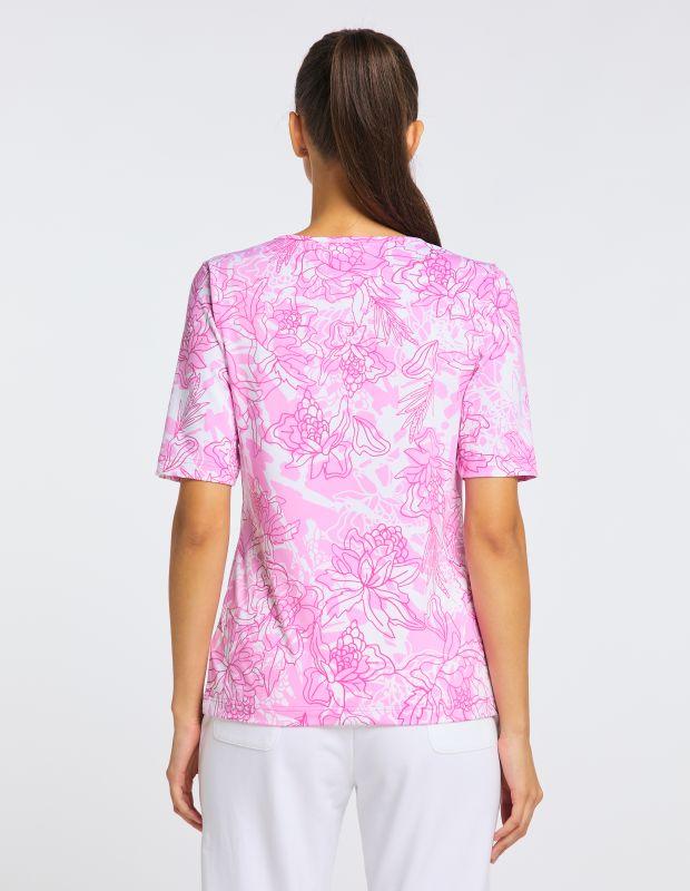 Joy Sportswear T-Shirt JOLA Sportliches T-Shirt mit floralem Druckmuster Preisnachlass