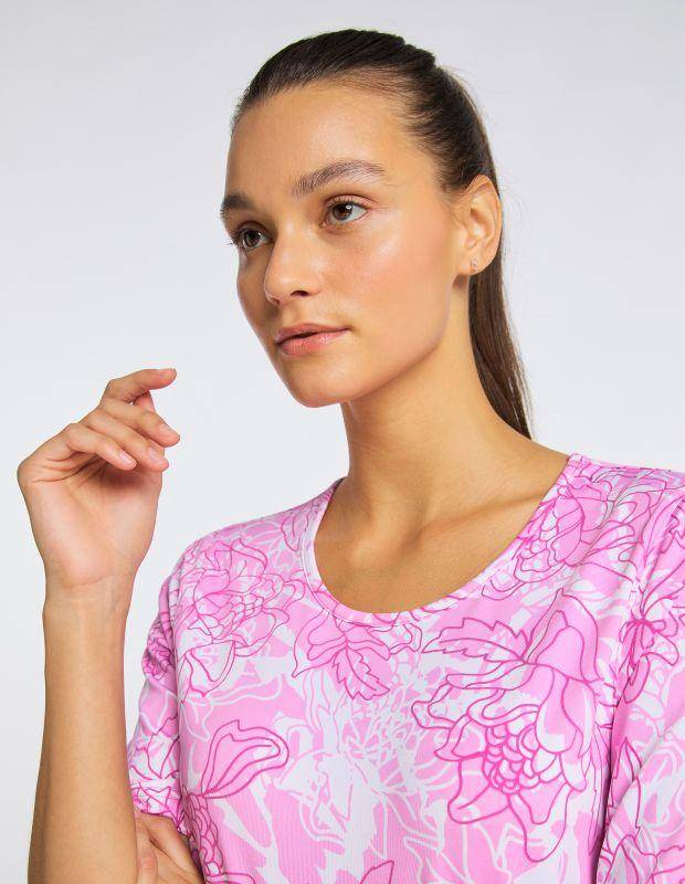 Joy Sportswear T-Shirt JOLA Sportliches T-Shirt mit floralem Druckmuster Preisnachlass