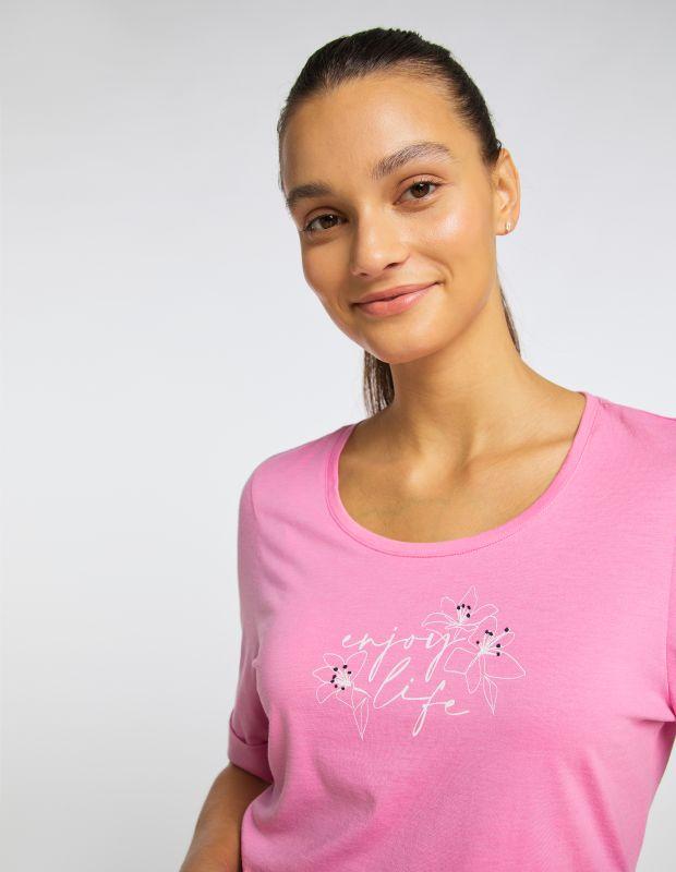 Joy Sportswear T-Shirt ANYA T-Shirt mit grafischem Blumendruck Black Friday