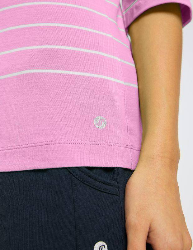 Joy Sportswear 3/4-Arm-Shirt LEILA 3/4-Arm-Shirt mit Streifen Weihnachtsangebot