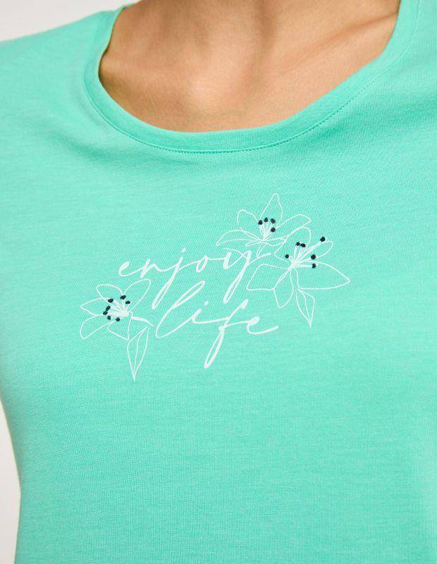 Joy Sportswear T-Shirt ANYA T-Shirt mit grafischem Blumendruck Osterangebot