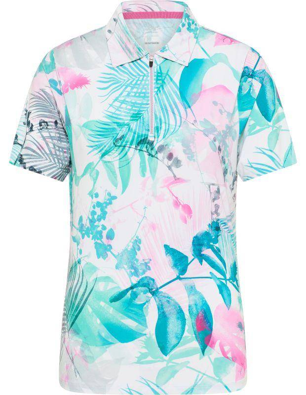 Joy Sportswear Poloshirt EDDA Sportives Poloshirt mit tropischem Druckmotiv Heißer Verkauf