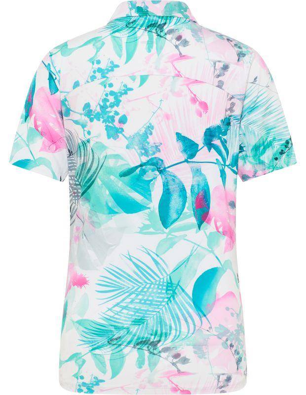 Joy Sportswear Poloshirt EDDA Sportives Poloshirt mit tropischem Druckmotiv Heißer Verkauf