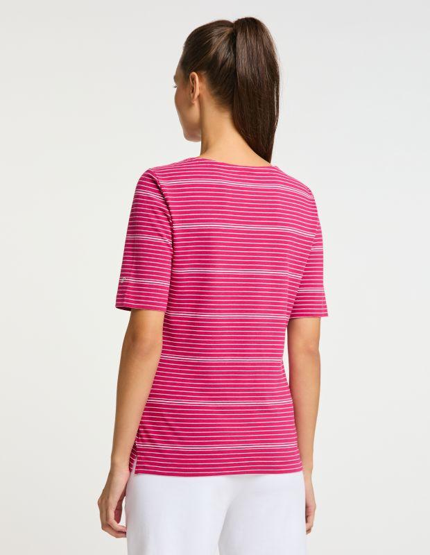 Joy Sportswear T-Shirt SADIE T-Shirt mit feinen Streifen Tägliche Deals