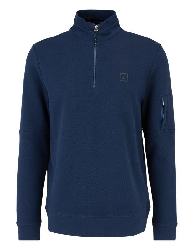 Joy Sportswear Troyer WENKO Sportiver Troyer im Denim Look Schlussverkauf